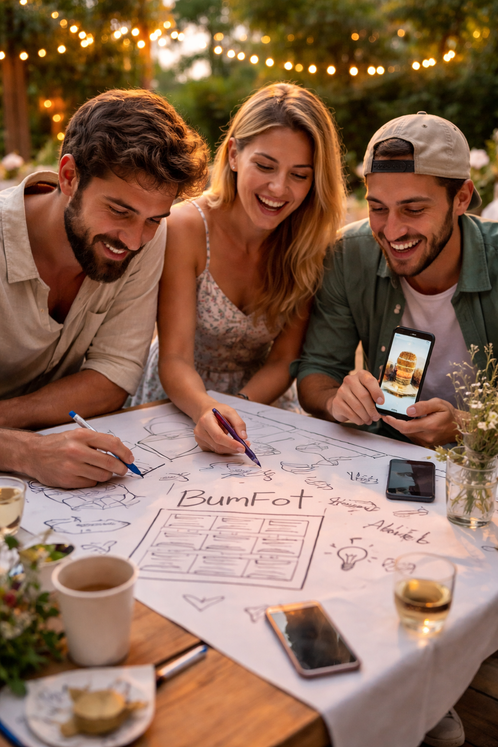 Naissance de BumFot lors d'un mariage à l'été 2023